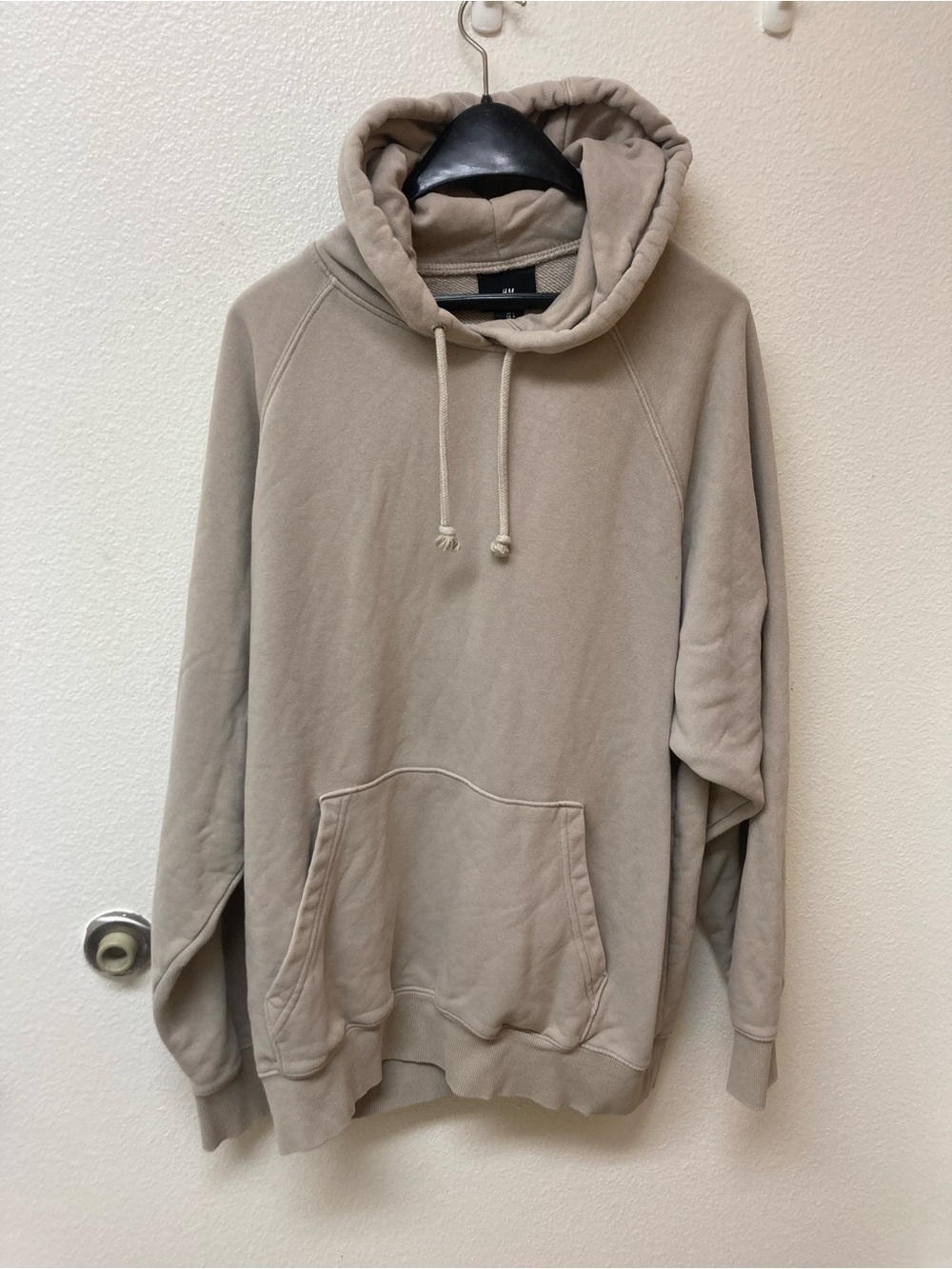 H&M Taupe/Light Brown Oversized Hoody (L)
